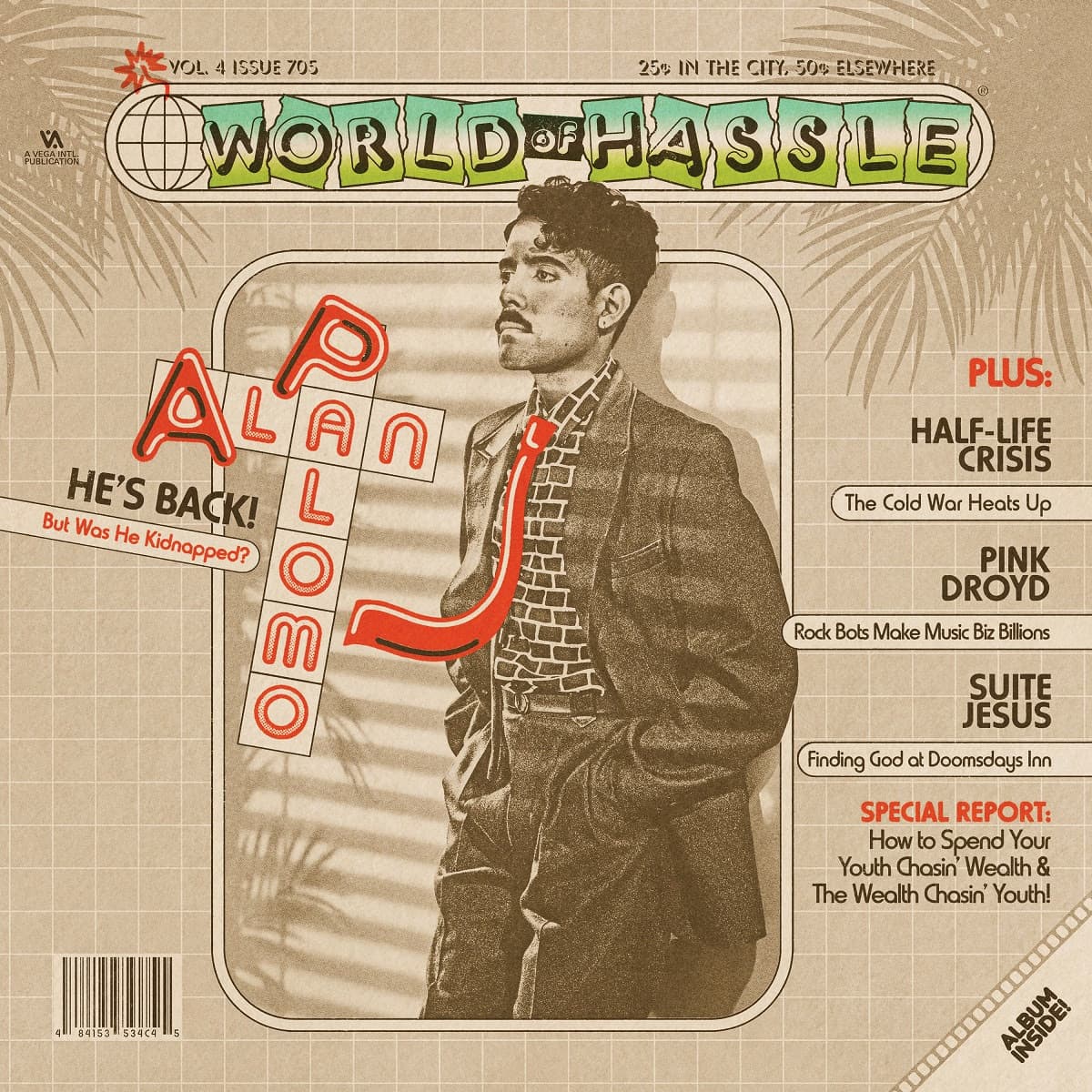 Alan Palomo presenta su primer álbum «World of Hassle»