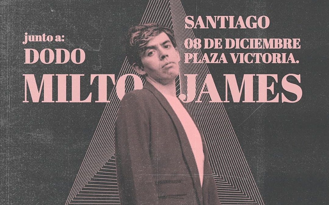 Milton James se presentará junto a Dodo en Plaza Victoria