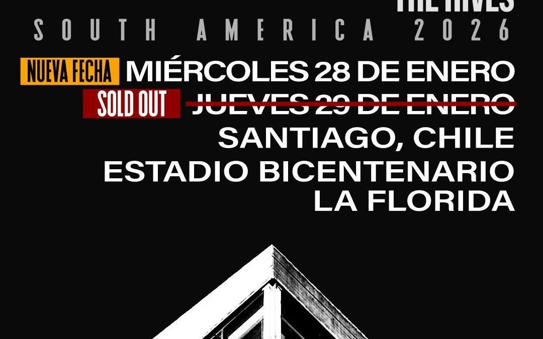 My Chemical Romance anuncia segunda fecha en Chile