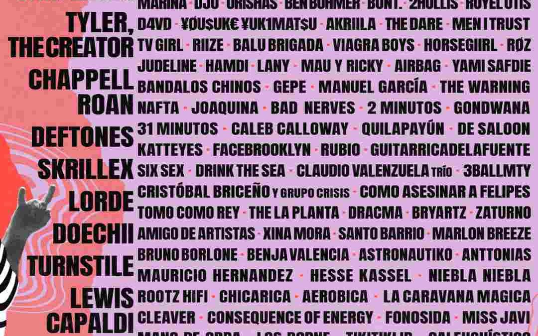 LOLLAPALOOZA CHILE 2026 REVELA SU CARTEL