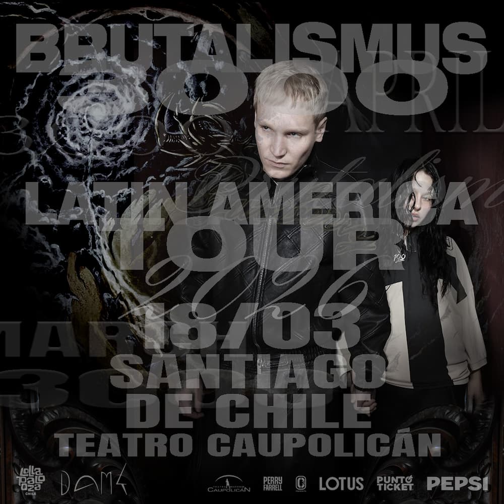 Brutalismus 3000 se une a la cartelera de Sideshows de Lolla Chile 2026