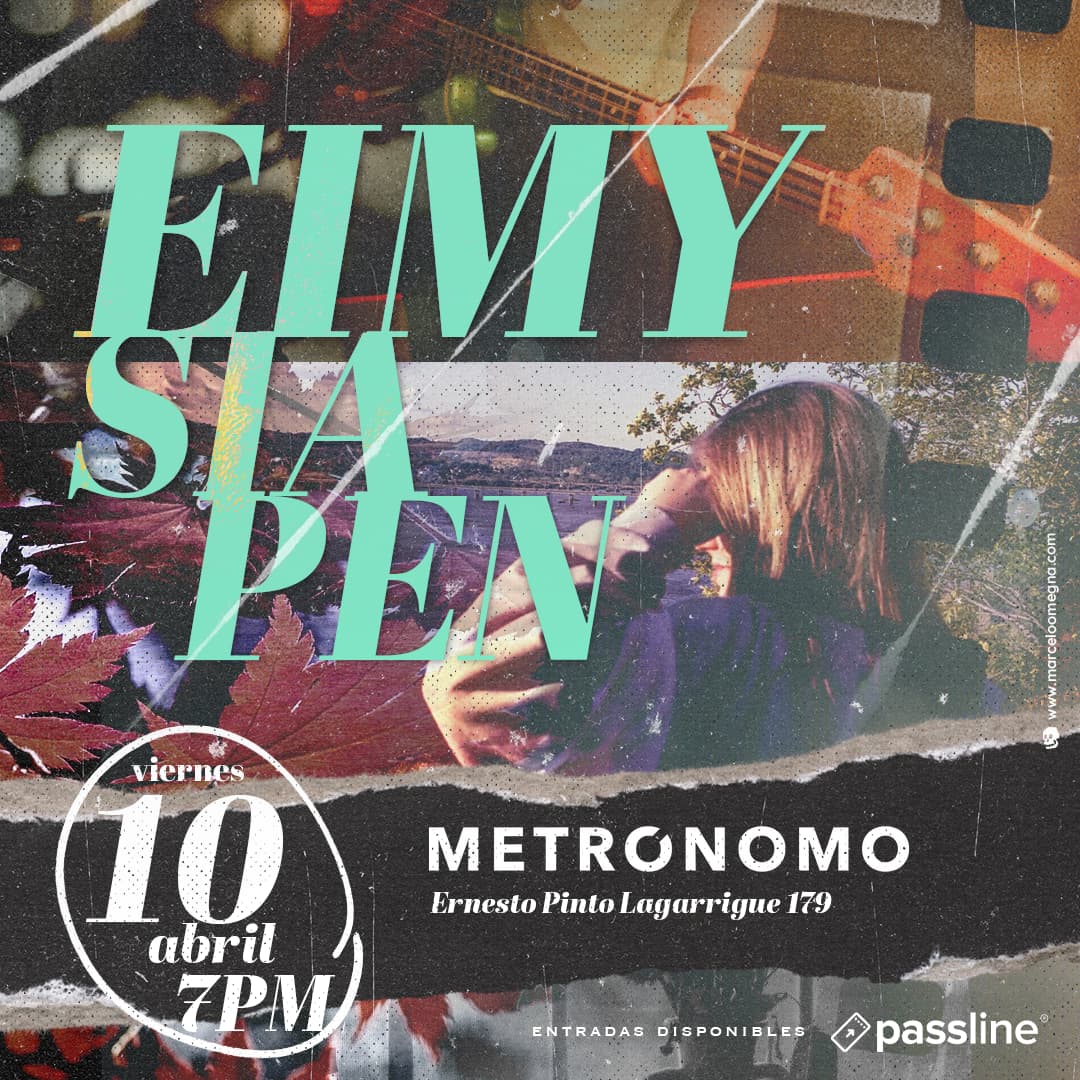 EIMY + PEN + SIA en vivo: La reunión histórica del emo en Chile en Sala Metrónomo