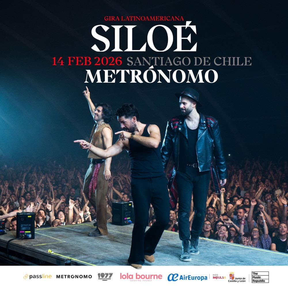 Siloé llega a Chile el 14 de febrero con concierto en Sala Metrónomo