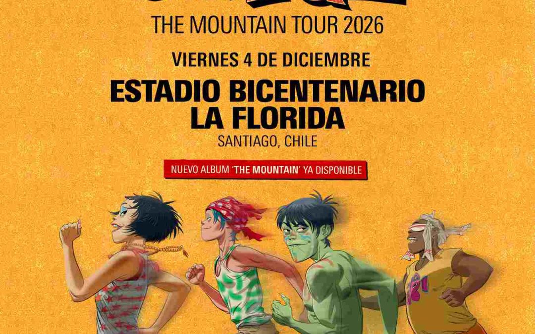 ¡Gorillaz regresa a Chile!