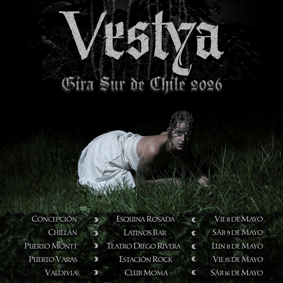 Vestya presentará su EP «Sigilos» en gira por el sur de Chile