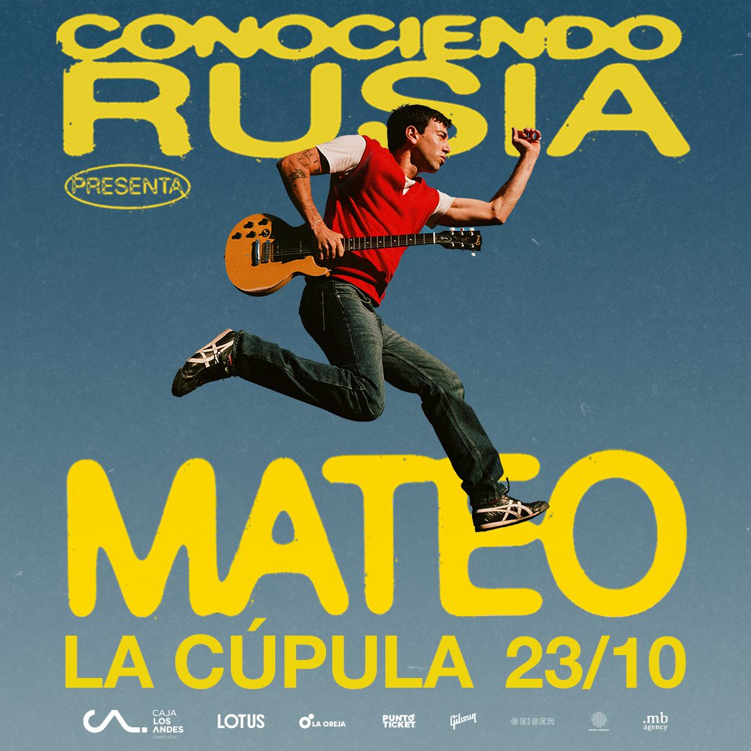 Conociendo Rusia se presenta en el Teatro La Cúpula como parte de su ambiciosa gira «Mateo»