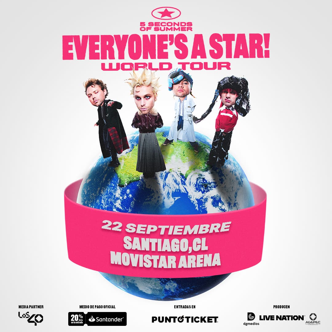 5 Seconds of Summer vuelve con nueva música y una gira mundial