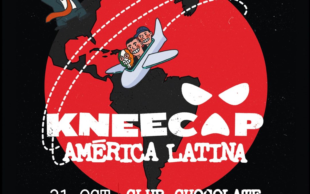 El controversial trío irlandés Kneecap debuta en Chile