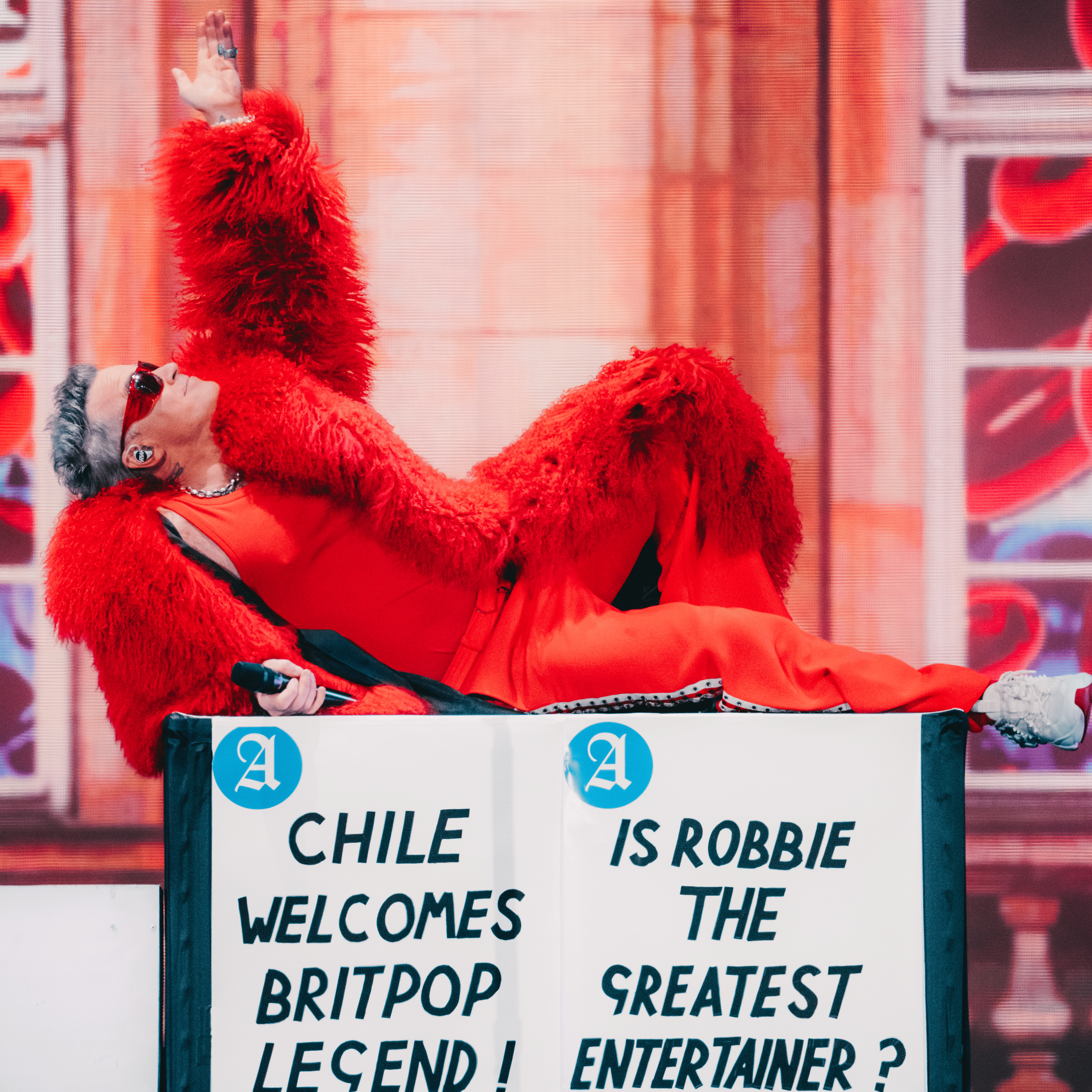 Robbie Williams de vuelta en Chile