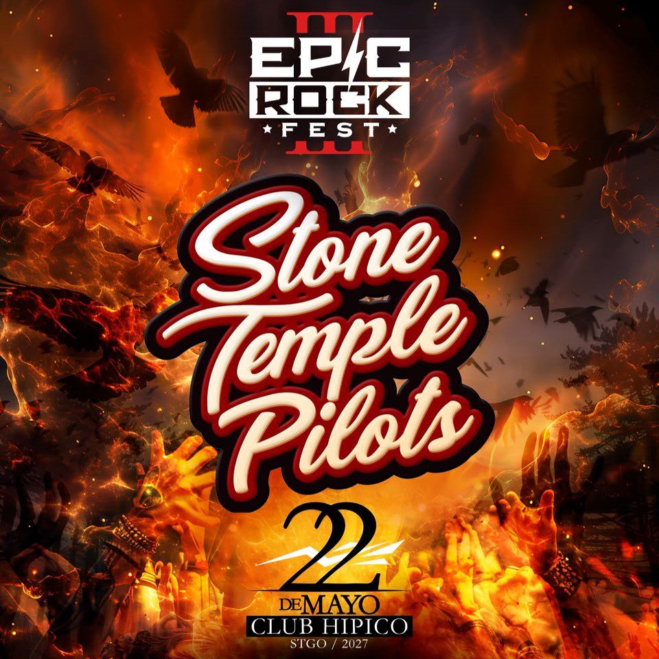Stone Temple Pilots liderará la tercera edición de Epic Rock Fest